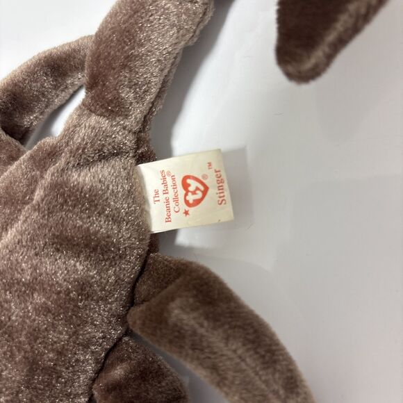 Ty Beanie Baby Stinger the Scorpion RETIRED DOB September 29, 1997 MWMT - Picture 3 of 7